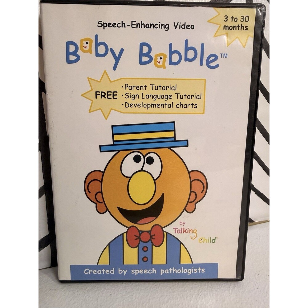 Baby Babble Parent Tutorial Sign Language Development Charts 3-30 Months DVD